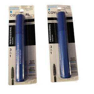 Cover girl mascara #225 very black lot of 2